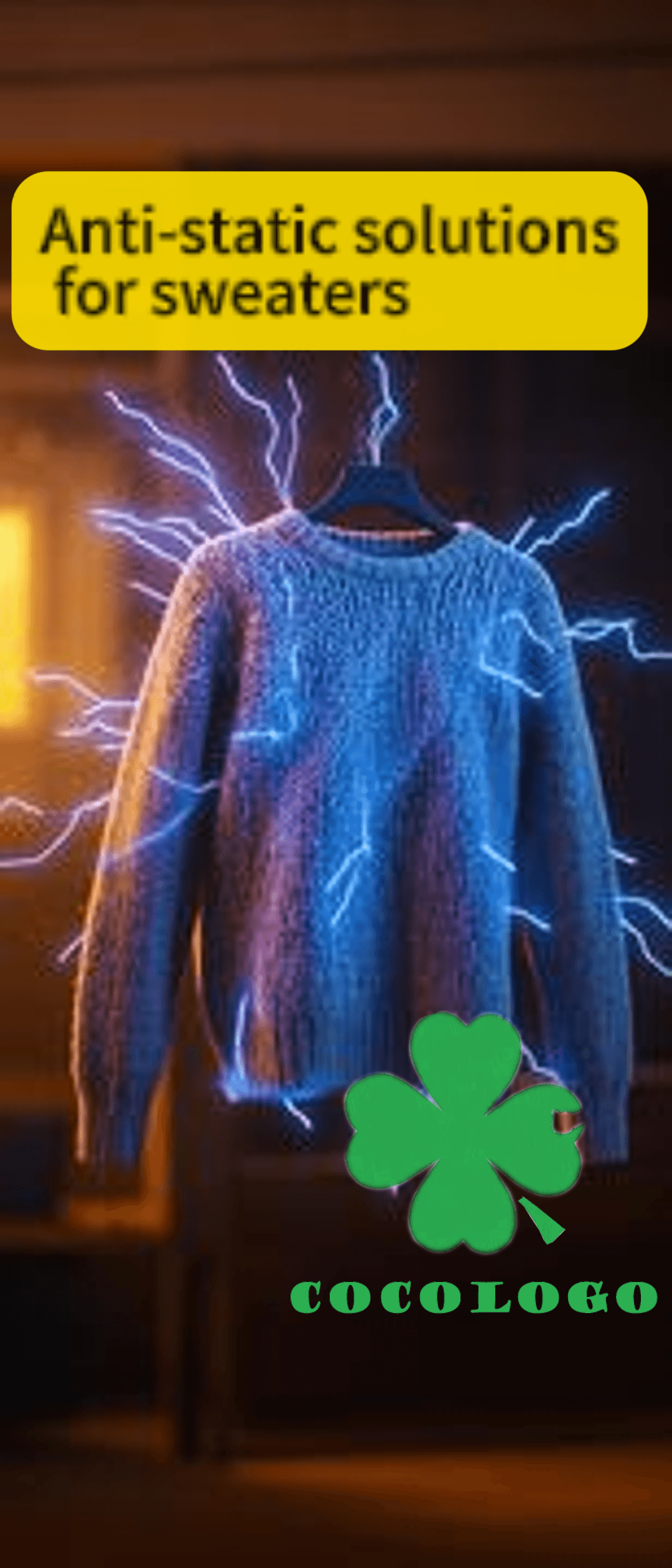 Anti-static solutions for sweaters