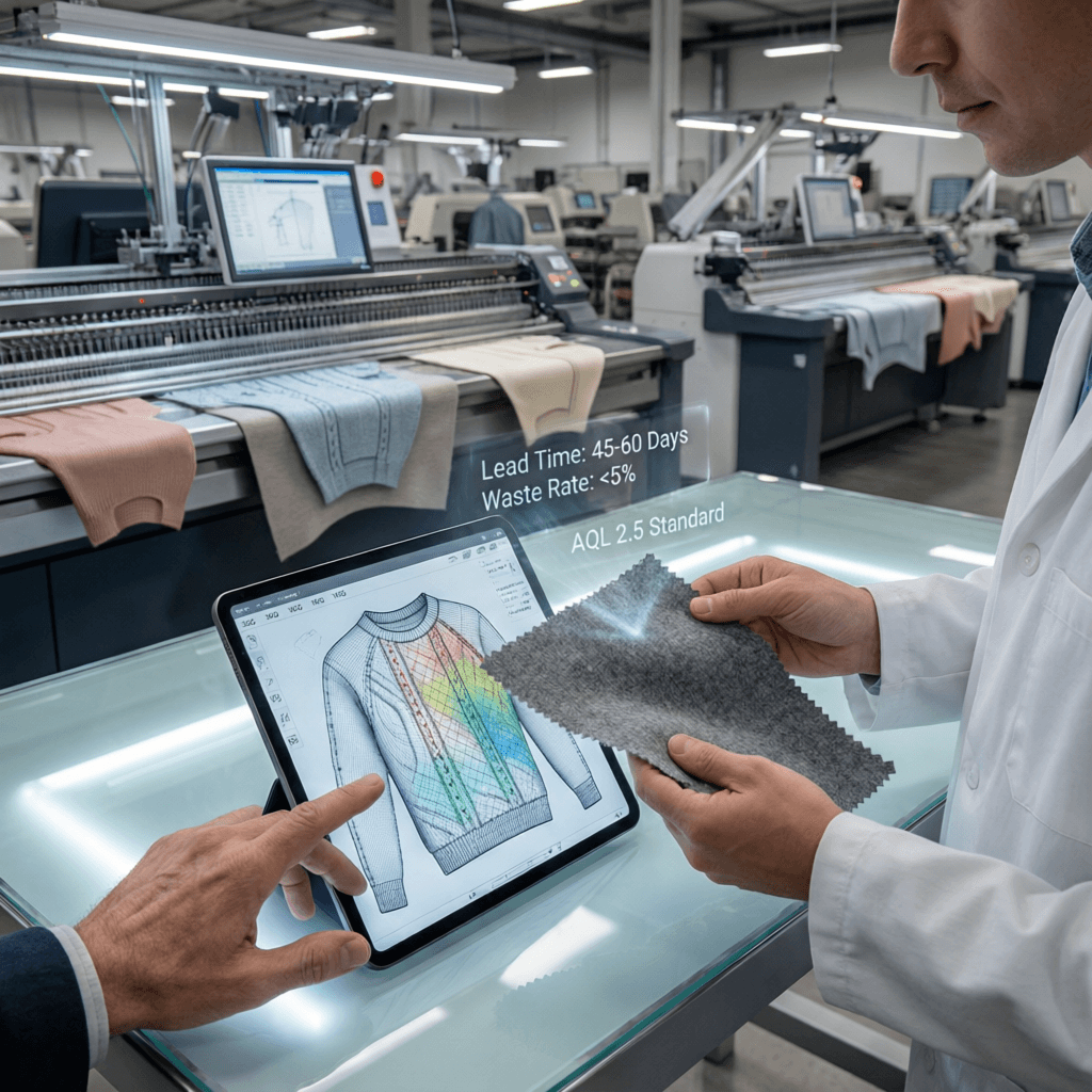 Rethinking Apparel Sourcing: The Co-Development Shift - manufacturing detail