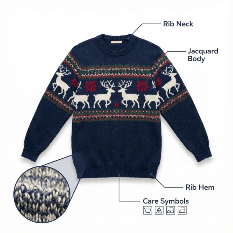| Navy Fairisle Christmas Jumper: Knitwear Guide | Cogarm