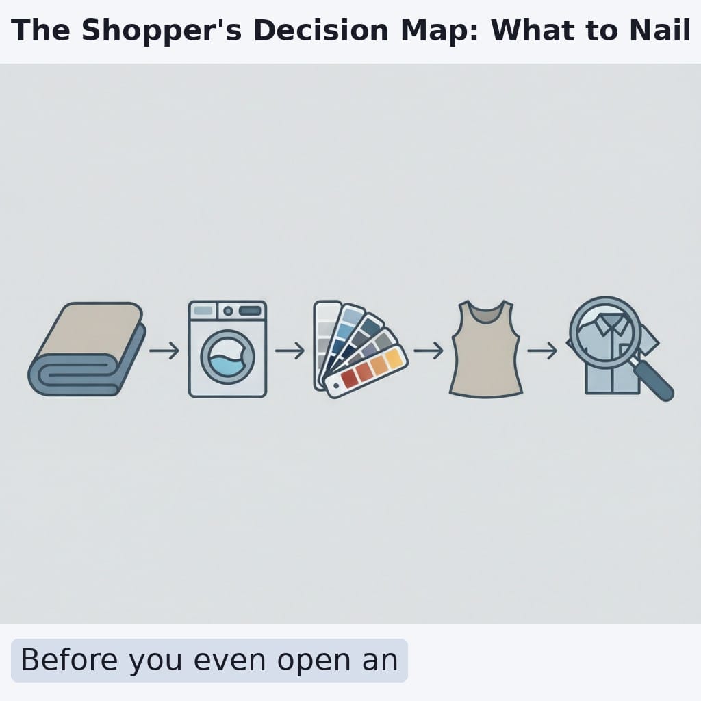 The Shopper's Decision Map: What to Nail Down First